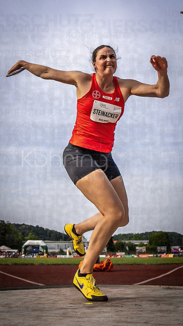 61. Internationales Pfingstsportfest; Rehlingen-Siersburg, 24.05.2026 | REHLINGEN , GERMANY - MAY 24: Marike Steinacker (GER/TSV Bayer o4 Leverkusen) during the 61. Internationales Pfingstsportfest on 24.05.2026 at the  Bungertstadion in Rehlingen-Siersburg (Saarland / Deutschland).