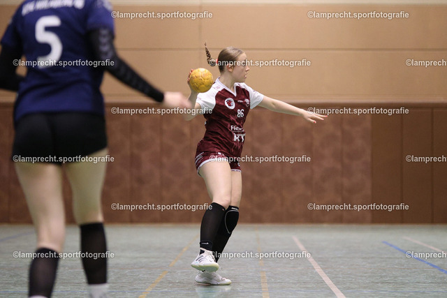 Handball I Juniorinnen I Saison 2026-2027 I Oberliga Schleswig-Holstein I 3. Spieltag I HSG Kalkberg 06 - TSV Bargteheide 061 | Nia Sophie Ortlepp (86, TSV Bargteheide) - Realisiert mit Pictrs.com