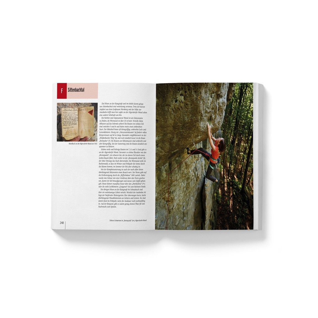frankenjura-guidebook-2-249-debora | Kapiteleinstieg Sittenbachtal