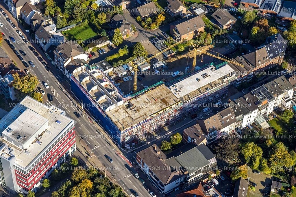 Hamm241007145 | Luftbild, Seniorencampus Baustelle mit Neubau an der Werler Straße, Mitte, Hamm, Ruhrgebiet, Nordrhein-Westfalen, Deutschland