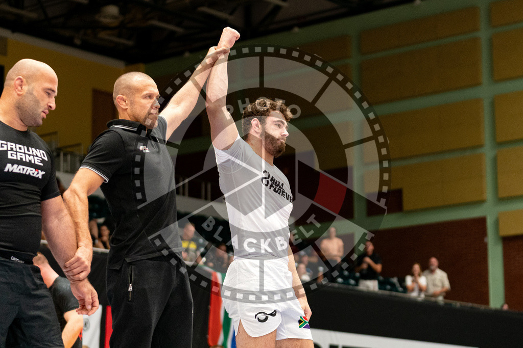 20230916PBB5507 | Fighters compete during the grappling tournement ADCC Trials (European, Middle East and African Championship) in Warsaw, Poland, on September 16, 2023.