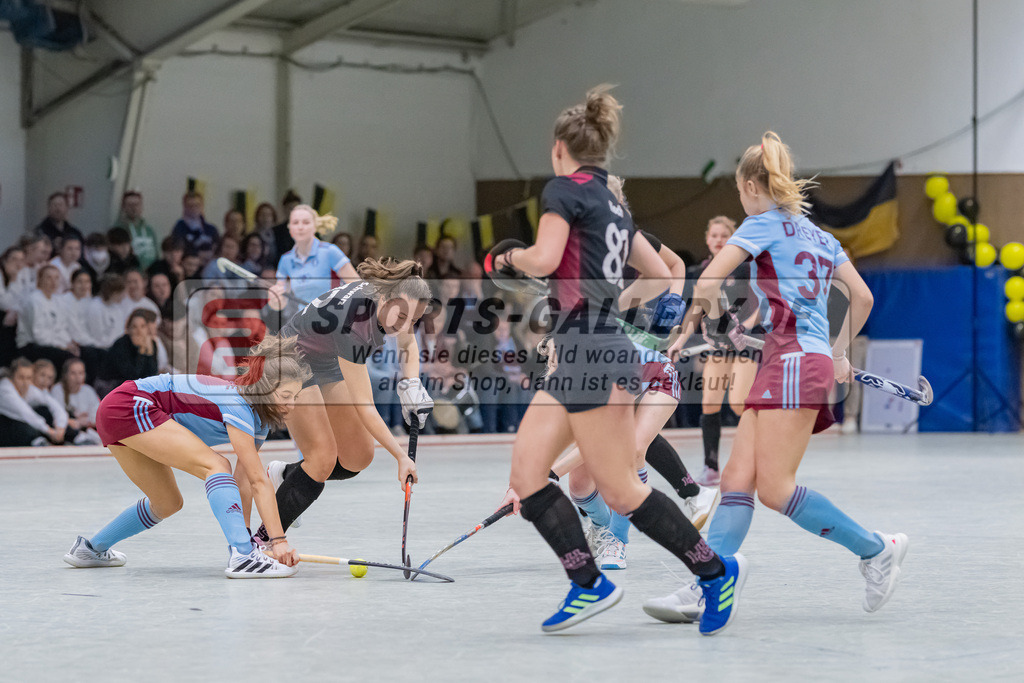 HK_20230225_104566 | Deutsche Meisterschaft WU16 HC Ludwigsburg - UHC Hamburg am 25.2.2023 DSC 99, Düsseldorf ,