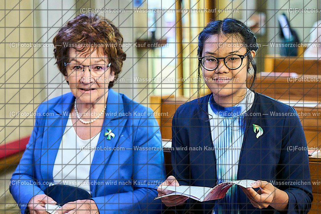 ALP2163_Pfarrfirmung Wieselburg | (C)FotoLois.com, Alois Spandl, Pfarrfirmung in Wieselburg mit Firmspender Eduard Gruber (ehemaliger Generalvikar der Diözese St. Pölten), Sa 3. Juni 2023.