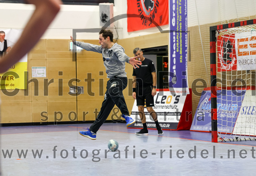 2023-04-01_029_SV_Anzing_gegen_TuS_Prien | Anzing, Deutschland, 01.04.2023:
Handball, Bezirksliga 2022 / 2023, 12. Spieltag, SV Anzing gegen TuS Prien, Endergebnis: 

Foto: Christian Riedel / fotografie-riedel.net