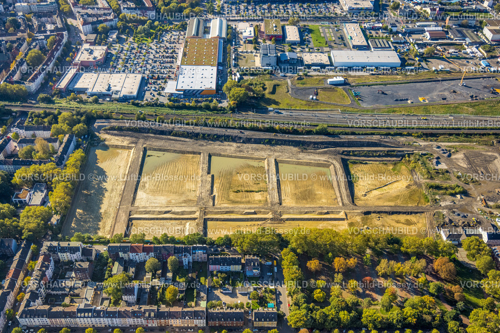 Dortmund241006184 | Luftbild, Westfalenhütte Gewerbegebiet, Hoesch Areal, Borsigplatz, Dortmund, Ruhrgebiet, Nordrhein-Westfalen, Deutschland