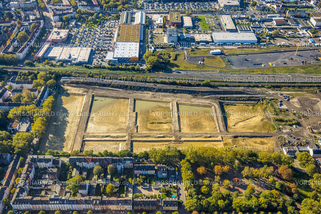 Dortmund241006184 | Luftbild, Westfalenhütte Gewerbegebiet, Hoesch Areal, Borsigplatz, Dortmund, Ruhrgebiet, Nordrhein-Westfalen, Deutschland