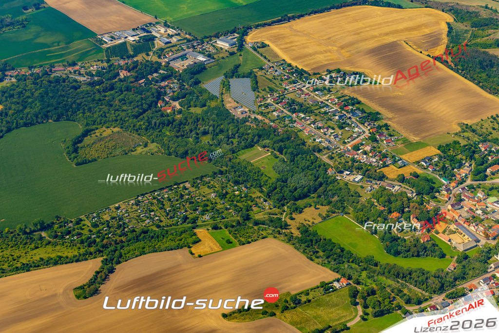 Heiligenthal Gerbstedt Bild- Das Luftbild wurde 2025 vom UL-Flugzeug heraus erstellt ( keine Drohne bzw. Drohnenaufnahme ) - Hochauflösende Luftaufnahme -Nicht vergleichbar mit Google Maps oder Satelittenbilder- Die Geschenkidee !Mit Lizenz und Bildrechte bestellbar - CC