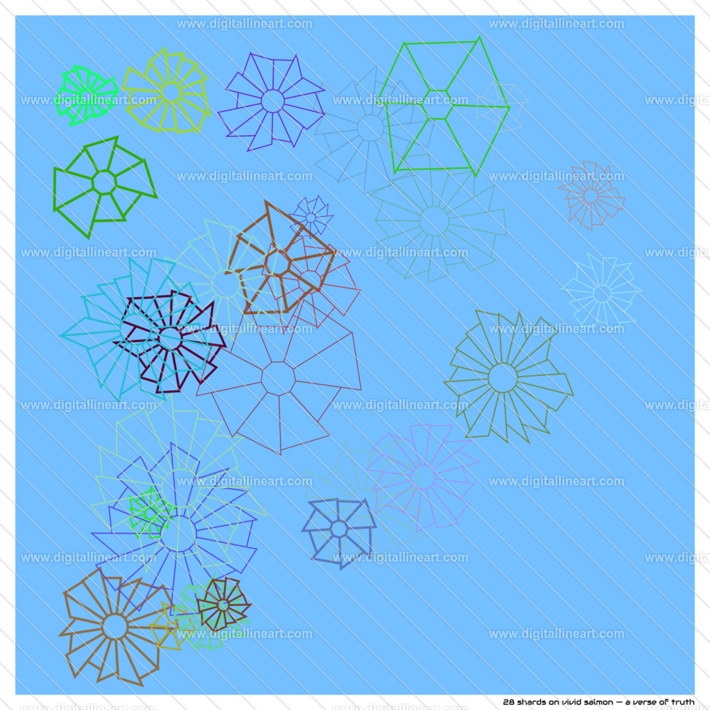 28-shards-vivid-salmon-a-verse-of-truth | digitallineart - Realisiert mit Pictrs.com