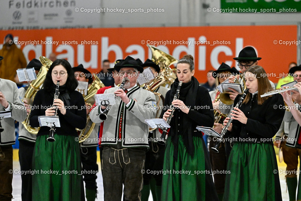 ESC SPARKASSE STEINDORF vs. EHC Althofen | Musikkapelle Steindorf, ESC SPARKASSE STEINDORF vs. EHC Althofen, ESC SPARKASSE STEINDORF vs. EHC Althofen am 06.03.2026 in Steindorf (Ossiachersee Halle), Austria, (Photo by Bernd Stefan)
