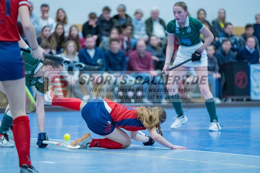 HK_20240303_109195 | Spiel um Platz 3 Deutsche Meisterschaft WU16 am 3.3.2024 Halle DHC, Düsseldorf ,