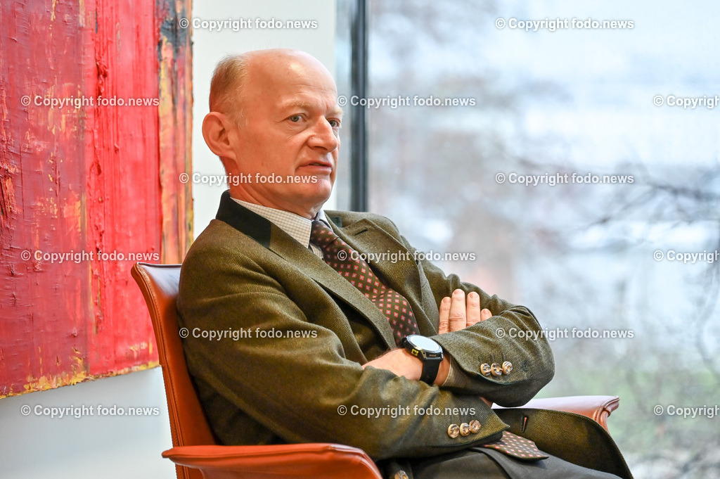 Franz Gasselsberger (Generaldirektor der Oberbank AG)_ 09.01.2023-31 | 09.01.2023, Oberbank AG, AUT, Linz, im Bild Franz Gasselsberger (Generaldirektor der Oberbank AG)