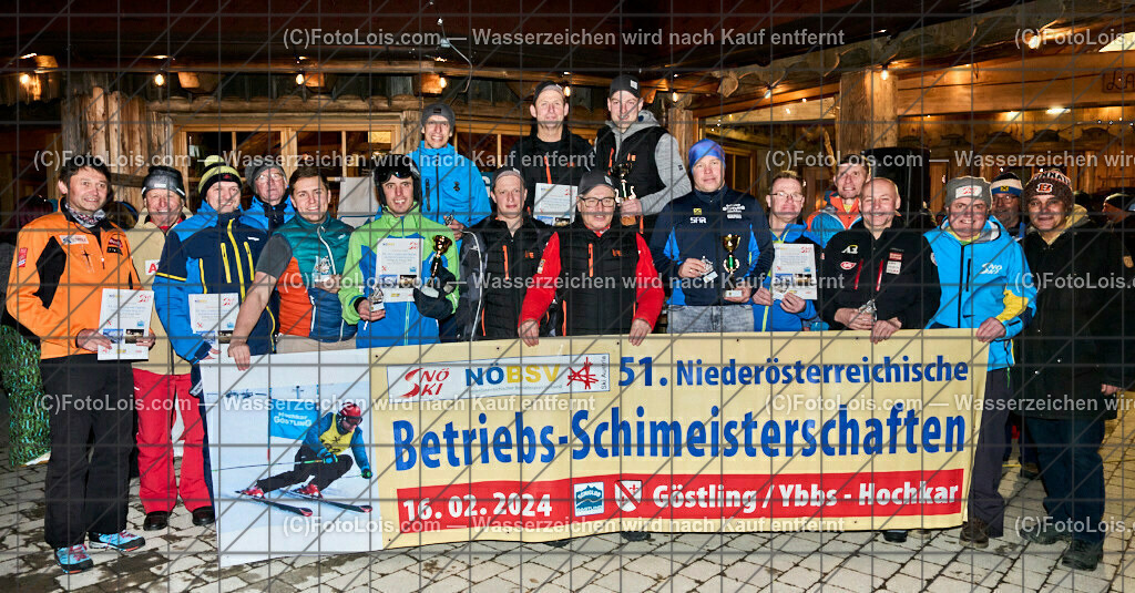 ALP9504_NOe-BetriebsSKI-LM_Mann-Frau-schaften | (C)FotoLois.com, Alois Spandl. 51. Niederösterreichische LandesBetriebs-Skimeisterschaften, best of two, Almlift-Piste Hochkar, LSV - Schiclub Göstling-Hochkar, Fr 16. Februar 2024.