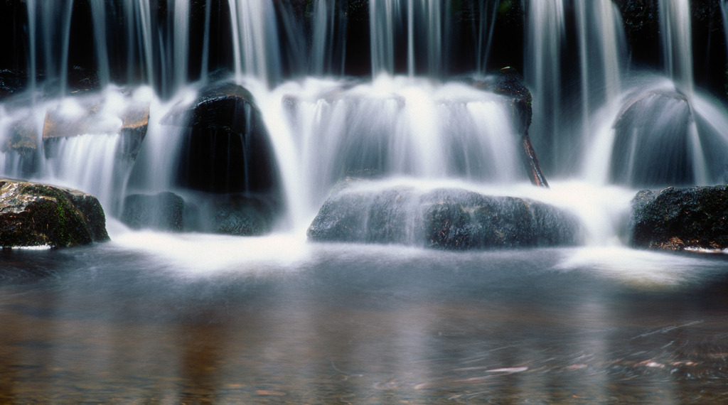 Wasserfall | Dornbirn, Austria - May 19, 2009: Wasserfall. - Realisiert mit Pictrs.com