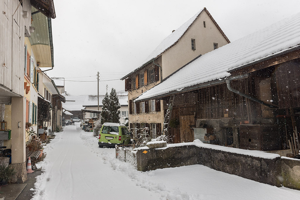 Katzental | im Winter in Ziefen, Baselland, Schweiz. - Realisiert mit Pictrs.com