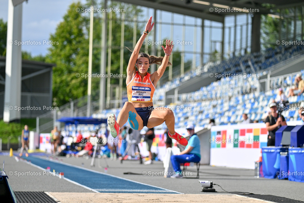 KP1_7488_1 | 21.07.2025, xkaix, Leichtathletik, FISU World University Games 2025 v.l. Carmen Rosales Ruiz (Spanien) - Realisiert mit Pictrs.com