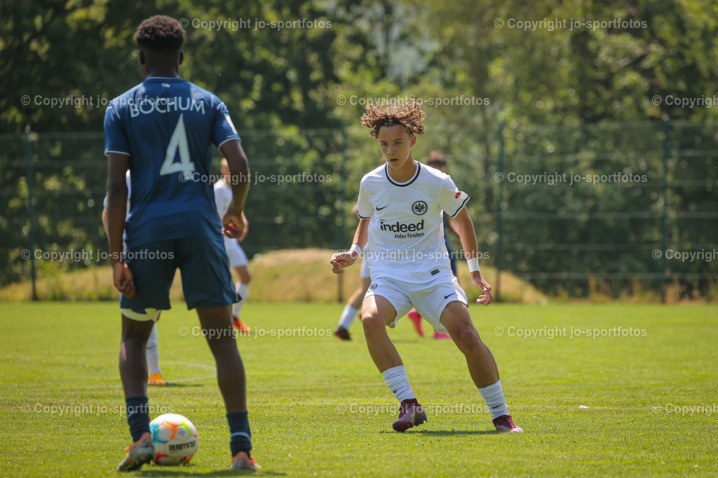 BQ3I4684 | 17.06.2023; Testspiel; Rasenplatz Offdilln; VfL Bochum U17 - Eintracht Frankfurt U17; Ergebnis: 3:1 (1:1)