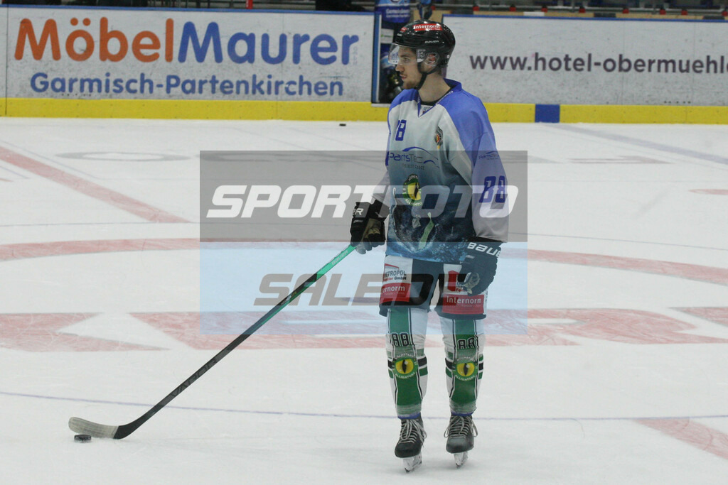 SC Riessersee - Höchstadt Alligators | David Seidl - Eishockey Oberliga Süd SC Riessersee - Höchstadt Alligators - © Sportfoto-Sale (MK) - Realisiert mit Pictrs.com