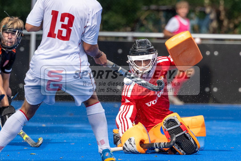 SFE_20230716_0123 | EuroHockey EM U18 Boys 3th 4th Netherlands vs Spain am 16.07.2023 in Krefeld (Gerd-Wellen-Hockeyanlage), Photo: Stephan Fehrmann 2023 (Sports-Gallery)