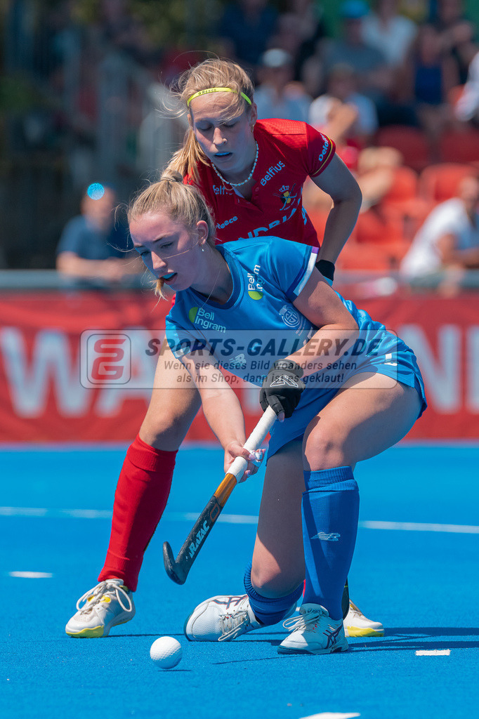 HK_20230708_109815 | Euro Hockey WU18 Belgium - Scotland Championship Girls &amp; Boys am 8.7.2023 CHTC , Krefeld ,
