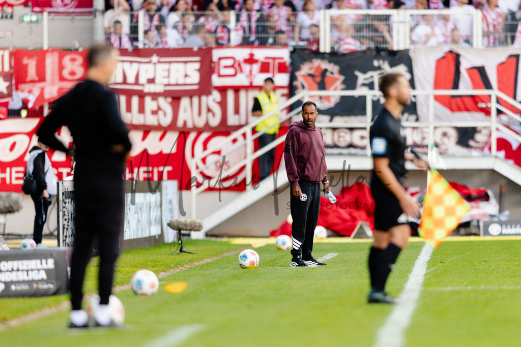 2. Bundesliga, Saison 2025/26, 5. Spieltag : SC Preußen Münster - Fortuna Düsseldorf | Münster, 14.09.2025: 2. Bundesliga, 5. Spieltag, SC Preußen Münster gegen Fortuna Düsseldorf im LVM-Preußenstadion in Münster. Foto: sportfotografie.ms | Markus Paletta - Realisiert mit Pictrs.com
