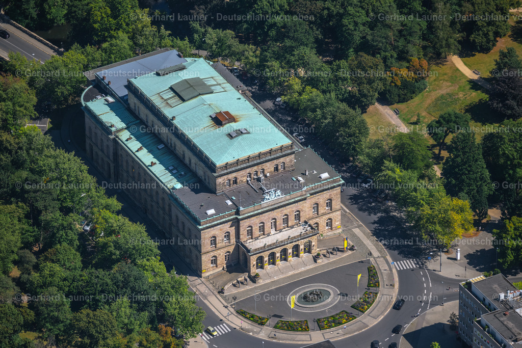 4036293 | BRAUNSCHWEIG 31.07.2020 Gebäude des Konzerthauses und Theater- Schauspielhauses Staatstheater Braunschweig, Großes Haus in Braunschweig im Bundesland Niedersachsen.