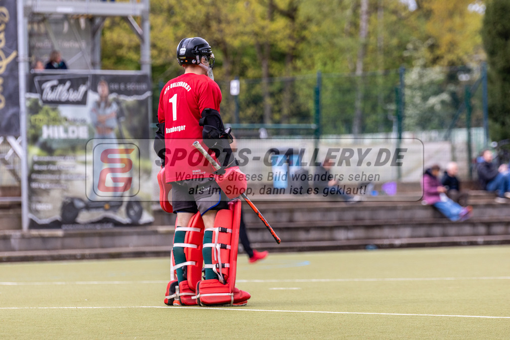 MJ_M_UHTC-HTHC_21.04.2024-6 | Felix Damberger (Uhlenhorst Mülheim #1), Uhlenhorst Mülheim - Harvestehuder THC am 21.4.2024 im Waldstadion, Mülheim a. d. Ruhr