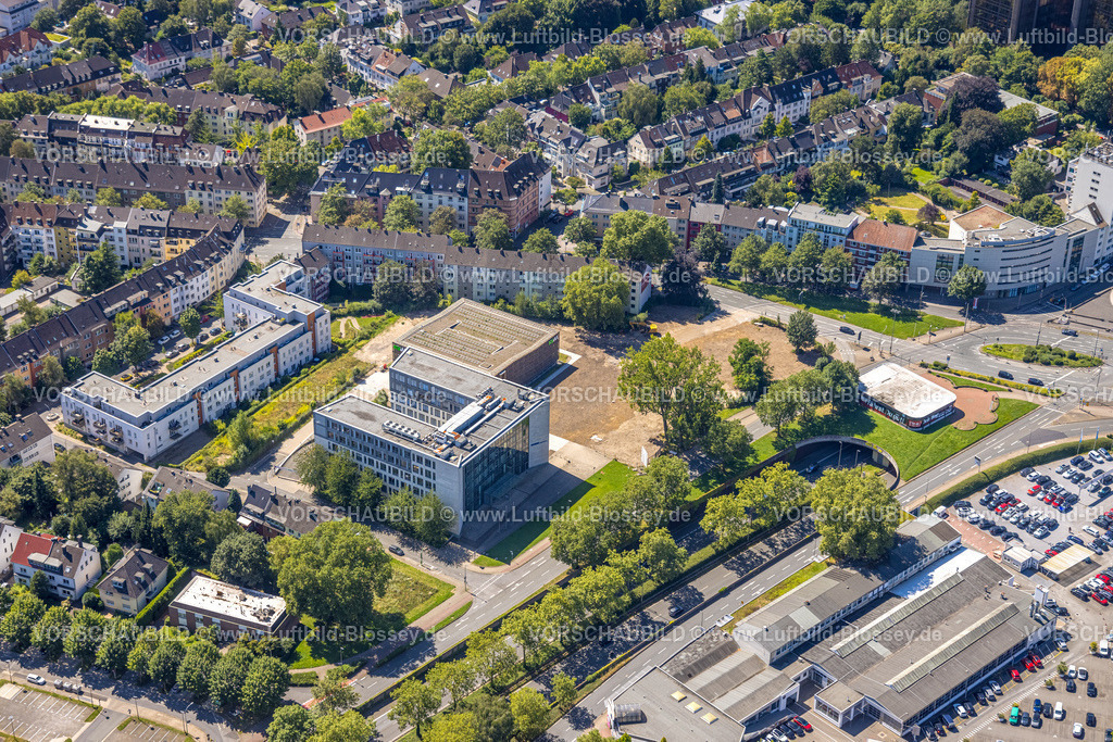 Dortmund240800734 | Luftbild, Kassenärztliche Vereinigung Westfalen-Lippe (KVWL) und Neubau KVWL Parkhaus, Westfalendamm, Dortmund, Ruhrgebiet, Nordrhein-Westfalen, Deutschland