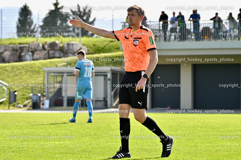 SC Landskron vs. SVG Bleiburg | Martin Begusch Referee, SC Landskron vs. SVG Bleiburg, SC Landskron vs. SVG Bleiburg am 28.04.2024 in Villach (Sportzentrum Landskron), Austria, (Photo by Bernd Stefan)