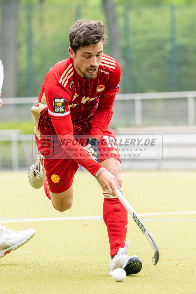 SFE_20230429_0047 | 1. Bundesliga Hockey Herren Rot-Weiss Köln - Crefelder HTC am 29.04.2023 in Köln (KTHC Stadion Rot-Weiss Köln Tennis and Hockey Club), Photo: Stephan Fehrmann 2023 (Sports-Gallery),Moritz Tromperts ( Rot-Weiss Köln #10 )