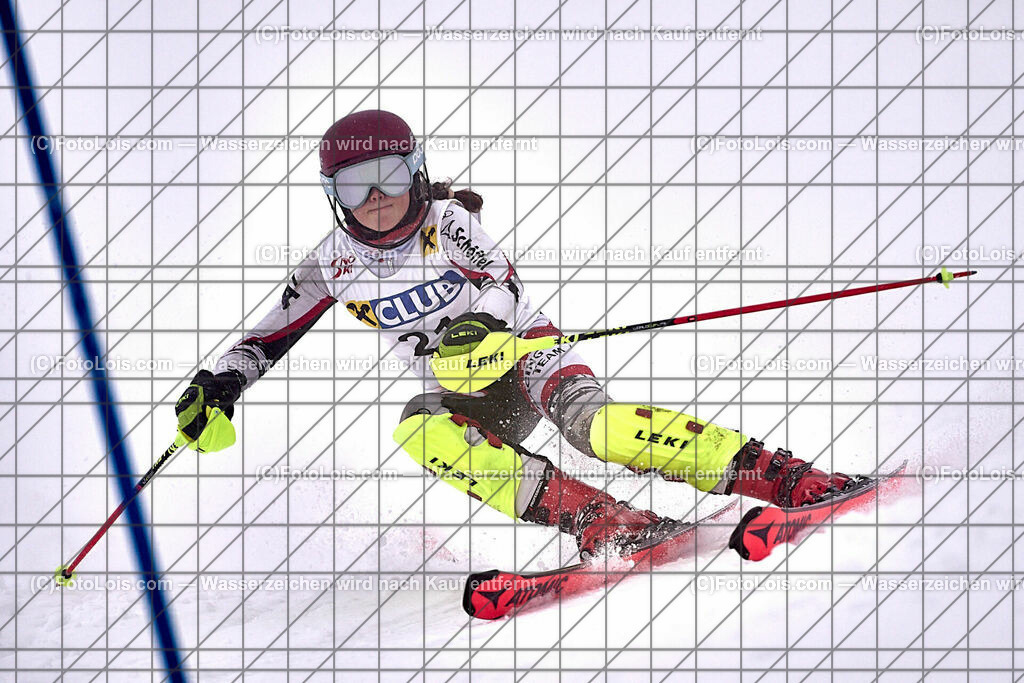 ALP1309_NW-OAC-SL-I_Hochkar_Paumann Franziska | (C)FotoLois.com, Alois Spandl. NÖ Raiffeisen-Club NachwuchsCup & OstalpenCup, Hochkar, Slalom, So 7. Januar 2024.