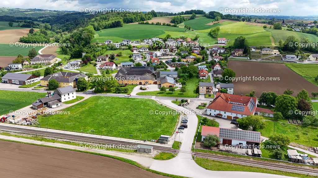 Aisthofen_ Grundstueck von Gruenland zu Bauland_ 07.05.2024-6 | 07.05.2024, Perg, AUT, Aisthofen, im Bild Grundstueck von Gruenland zu Bauland, Drohne