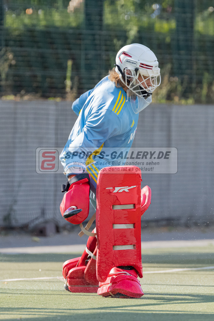 HK_20220903_109672 | 1. Bundesliga Herren Düsseldorfer HC - Mannheimer HC am 3.9.2022 DHC Düsseldorf, Düsseldorf , Zickler Anton Torwart ( Düsseldorfer HC #32 )