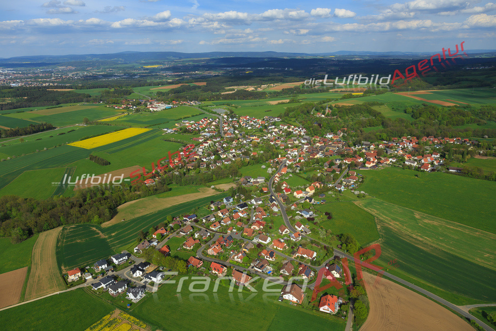 Luftbild von  Gesees - Luftaufnahme wurde 2015 von https://frankenair.de mittels Flugzeug (keine Drohne) erstellt - die Geschenkidee