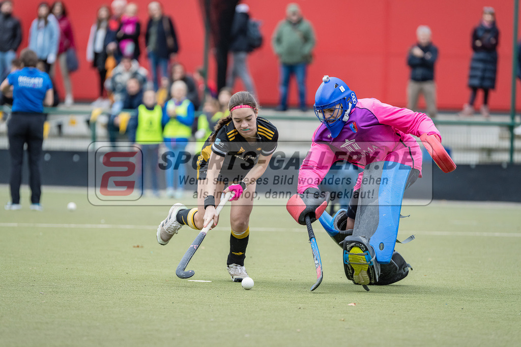 HK_20231022_105965 | Platz 3 Deutsche Meisterschaft Feld WU16 Berliner HC - Harvestehuder THC am 22.10.2023 DHC, Düsseldorf ,