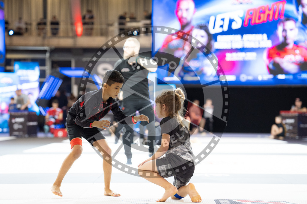 20260214PBB0011 | Fighters compete during the ADCC European Trials  competition day 1 in Belgrade, Serbia, on February 14, 2026.