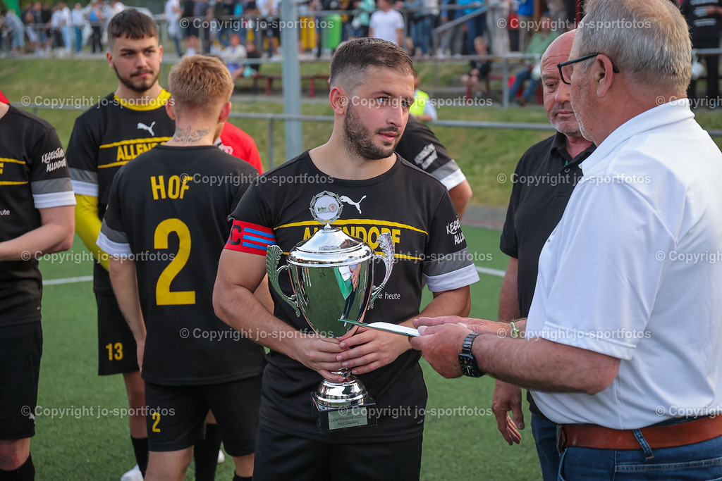 BQ3I6022 | 31.05.2023; Kreispokalfinale Kreis Dillenburg; Kunstrasenplatz Eisemroth; TSV Bicken - SSV Allendorf; Ergebnis: 5:1 (2:0)