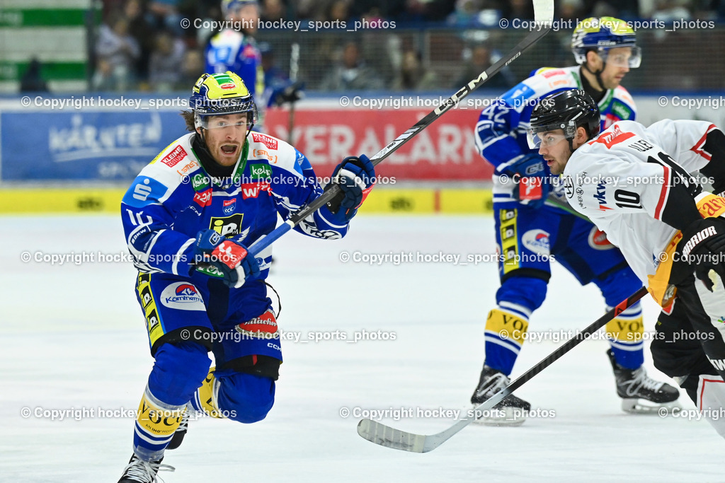 EC IDM Wärmepumpen VSV vs. Pioneers Vorarlberg | #16 Kevin Hancock EC VSV, #10 Roni Allen Pioneers Vorarlberg, EC IDM Wärmepumpen VSV vs. Pioneers Vorarlberg, EC IDM Wärmepumpen VSV vs. Pioneers Vorarlberg am 22.02.2026 in Villach (Stadthalle Villach), Austria, (Photo by Bernd Stefan)