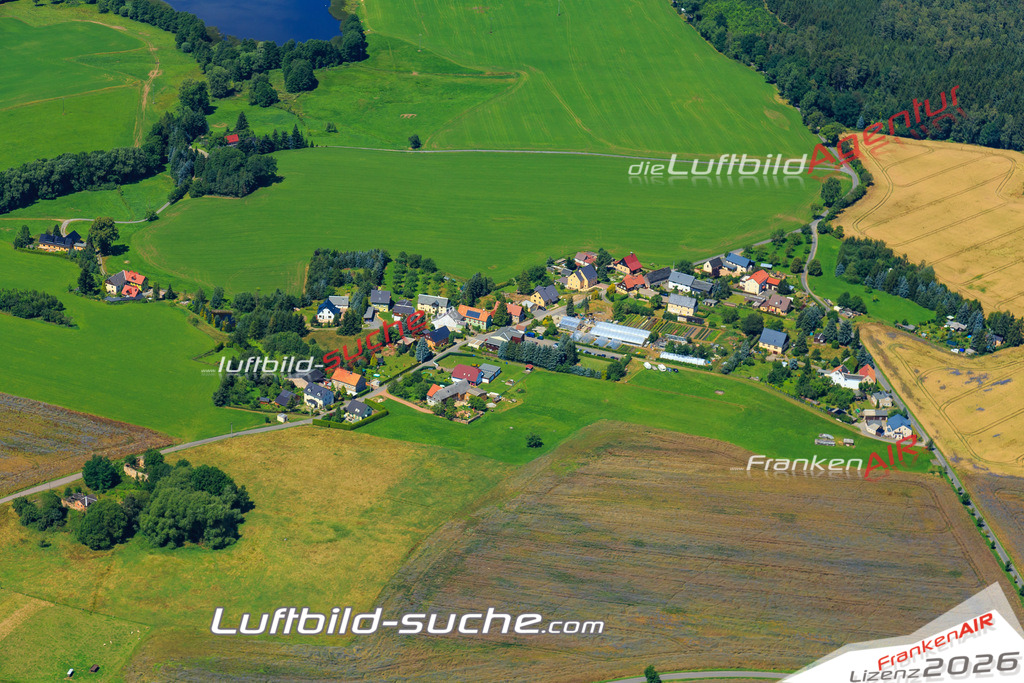 Luftbild von Reinberg Dippoldiswalde - Luftaufnahme wurde 2016 von https://frankenair.de mittels Flugzeug (keine Drohne) erstellt - die Geschenkidee