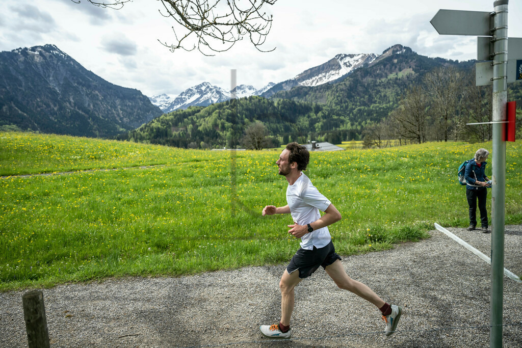 Oberstdorfer Gebirgstälerhalbmarathon | Oberstdorfer Gebirgstälerhalbmarathon am 07.05.2023 in Oberstdorf. 



(Foto: Dominik Berchtold)

B-IS SPO