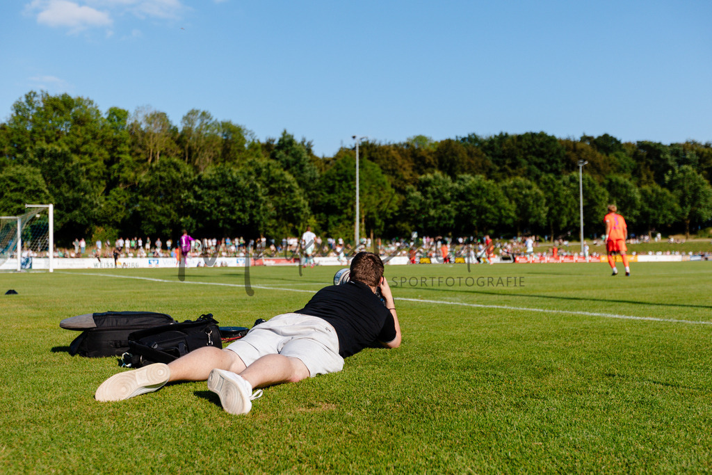 Testspiel, Saison 2026/27: SC Preußen Münster - Kickers Emden | Billerbeck, 10.07.2026: Testspiel, SC Preußen Münster gegen Kickers Emden auf der Anlage des DJK Billerbeck in Billerbeck. Foto: sportfotografie.ms | Markus Paletta - Realisiert mit Pictrs.com