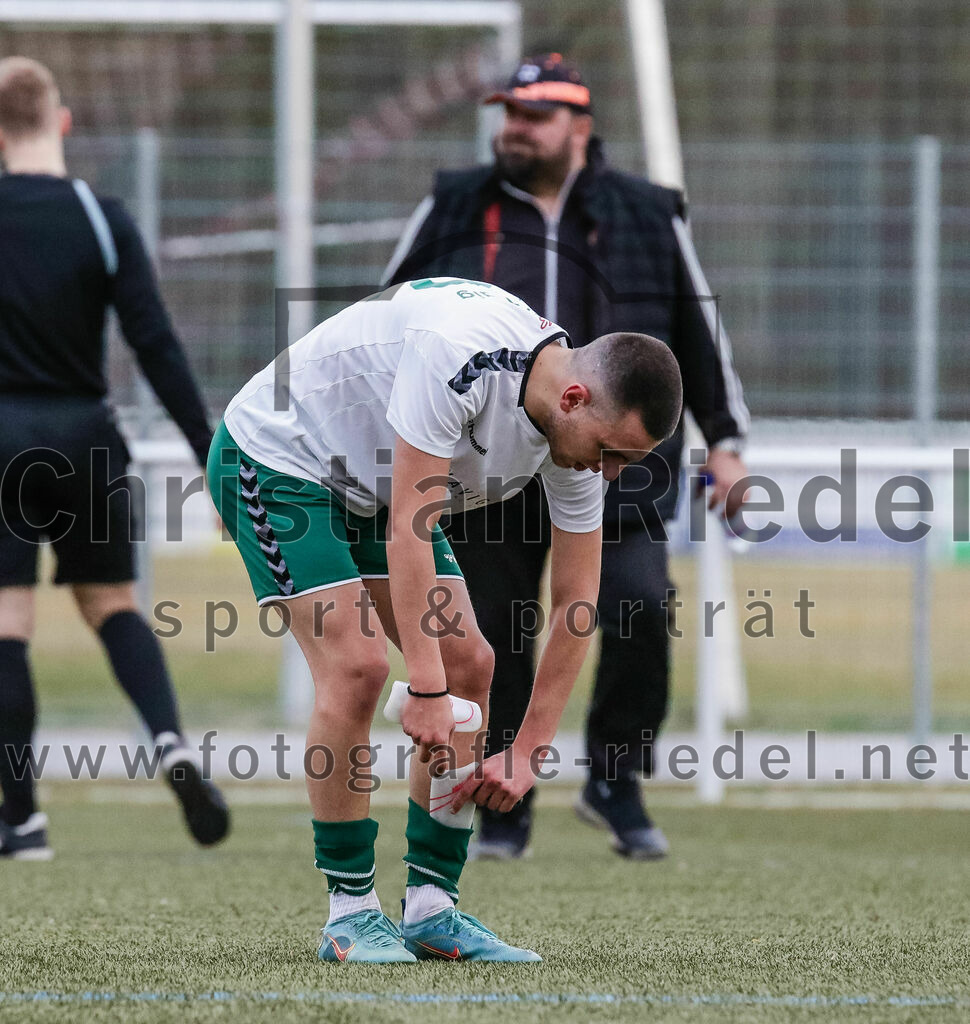2024-02-17_068_FC_Schwaig_gegen_SV_Kranzberg | Marzling, Deutschland, 17.02.2024:
Fußball, Landesliga Südost 2023 / 2024, Testspiel, FC Schwaig gegen SV Kranzberg, Endergebnis: 4:1

Konstantinos Michail (FC Schwaig, #12)

Foto: Christian Riedel / fotografie-riedel.net