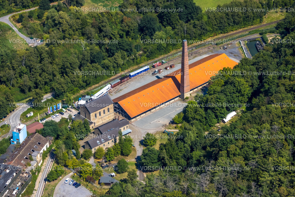 Witten220808946 | Luftbild, LWL-Industriemuseum Zeche Nachtigall, Bommern, Witten, Ruhrgebiet, Nordrhein-Westfalen, Deutschland