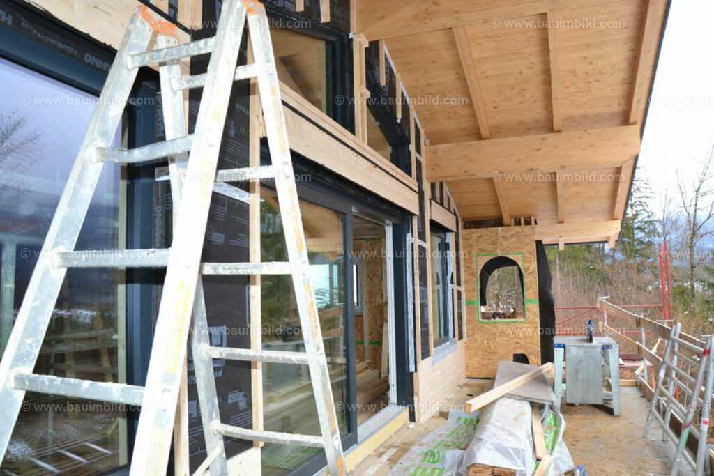 bib-lg13-holzbau-ausbau-0058 | Nach LV-Leistungsgruppen sortierte Detailfotos über den Bau eines Hauses. Alle Hausbau-Bilder direkt vom Urheber und Autor der Website Haus-Selber-Bauen.com