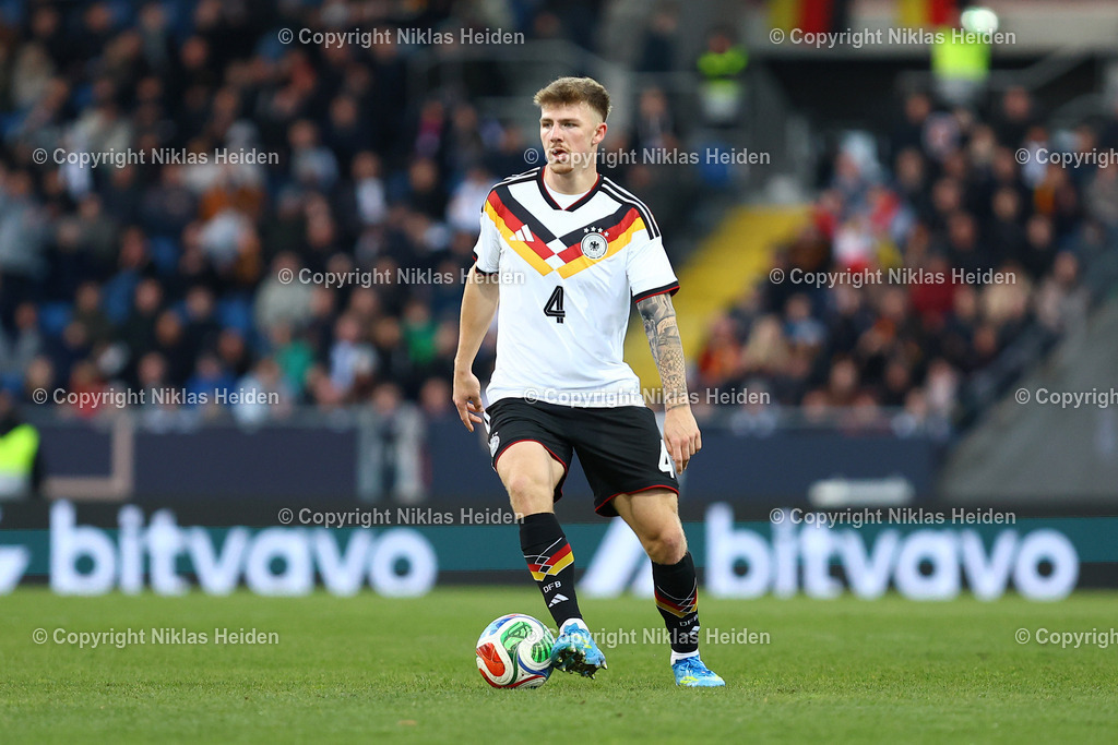 NH_DeutschlandU21_NordirlandU21_U21EMQualifikation_27032026 | #4 Finn Jeltsch (Deutschland U21)Fußball I Junioren I U21-EM-Qualifikation I Saison 2025-2026 I 8. Spieltag I Deutschland U21 - Nordirland U21 I 27.03.2026 I Eintracht-Stadion
