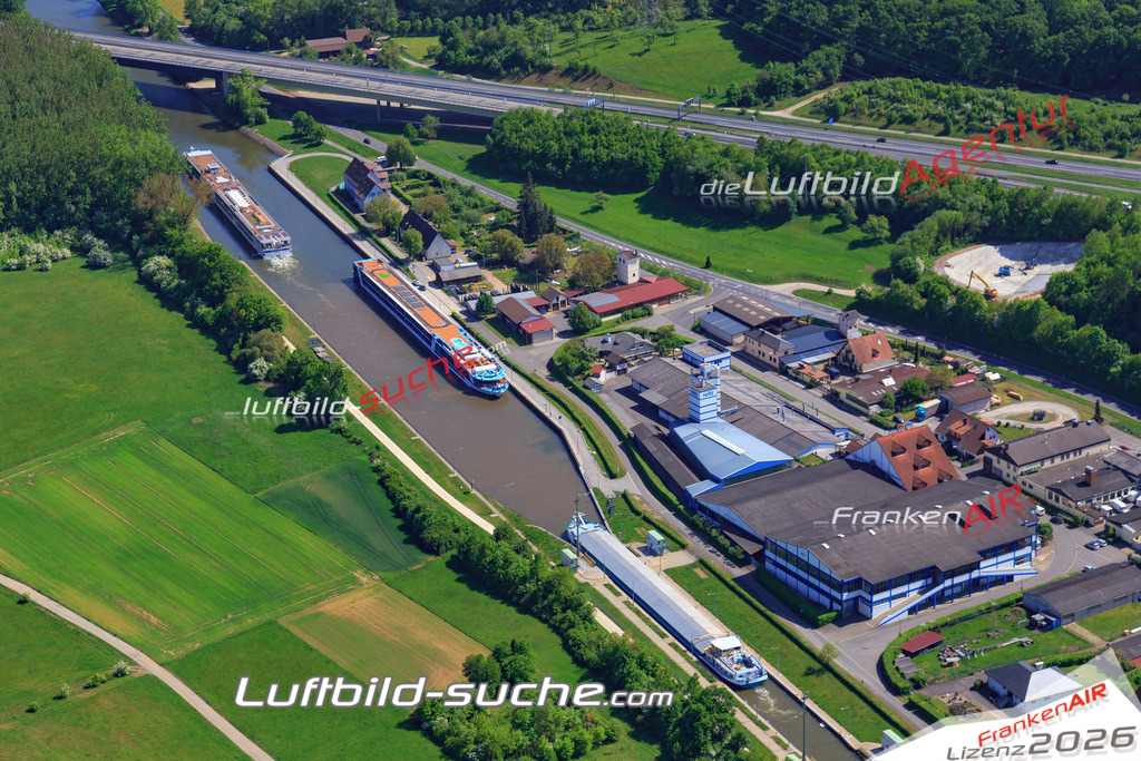 aktuelles Luftbild von Limbach Eltmann - Luftaufnahme wurde 2018 von https://frankenair.de mittels Flugzeug (keine Drohne) erstellt.