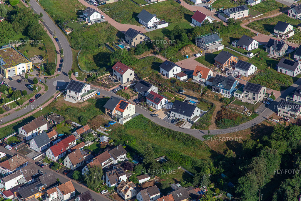 Rosenweg | Luftbild: Rosenweg in Kandel im Bundesland Rheinland-Pfalz in Deutschland. Foto: IMG_141853.jpg vom 18.06.2024 durch ©2025 Werner Riehm fly-foto.de/copyright - Realisiert mit Pictrs.com