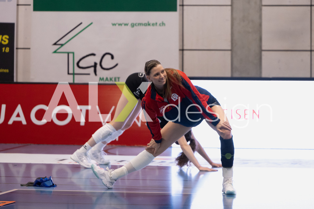 Volleyball I Frauen I Saison 2025-2026 I Volleyball NLA | Women I 1/4 Finals I  BIWI VFM - VC Kanti Schaffhausen I 01.03.2026 | 11 Kateřina Holásková (CZ) (VC Kanti Schaffhausen) – Mitte - Realisiert mit Pictrs.com