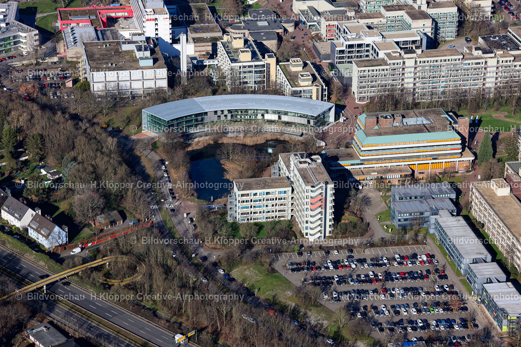 Luftbild Düsseldorf Universitätsstraße -0907 | Luftbildfotografie Hermann Klöpper - Realisiert mit Pictrs.com