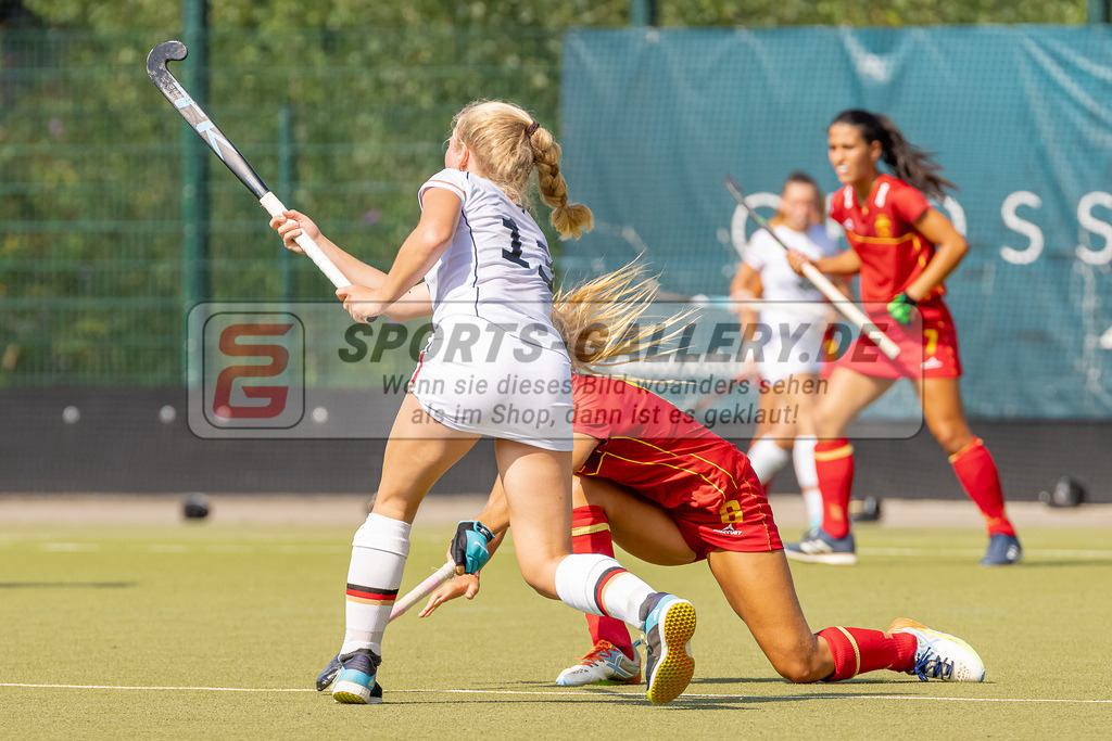 HK_20230820_103577 | 4 Nations Tournament ( WU21 ) Spain - Germany am 19.8.2023 DHC Düsseldorf, Düsseldorf ,