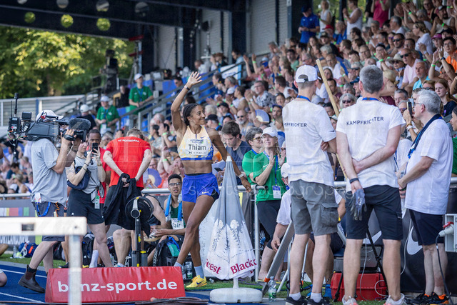 Multisport Event; Ratingen, 27.06.2026 | RATINGEN, GERMANY - JUNE 27, 2026 : Nafissatou Thiam (BEL / Belgium) competing during the Multisport Event at Stadion Ratingen on June 27, 2026 in Ratingen, Germany.